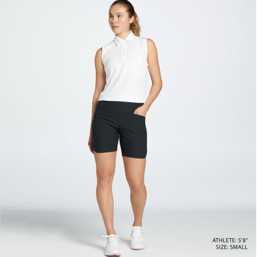 NWT Women's Walter Hagen Golf Pickleball Shorts 7” Pull On Lady Hagen Sculpt SM